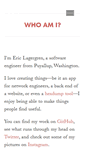 Mobile Screenshot of ericlagergren.com